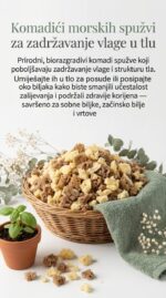 Komadići morskih spužvi za zadržavanje vlage u tlu 150g - Slika 2